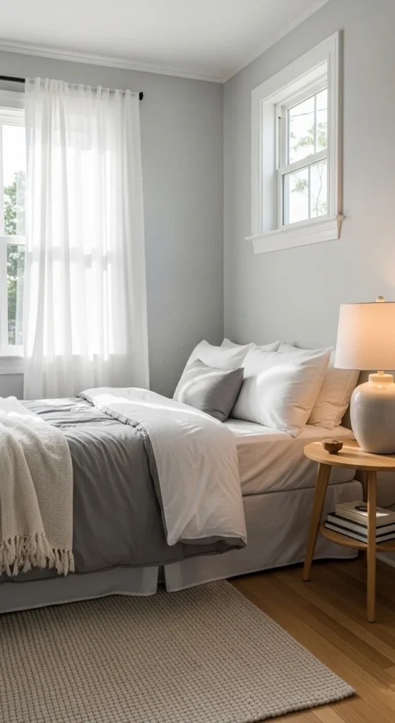 how to decorate a small master bedroom