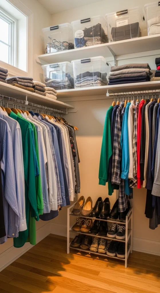 small closet organization ideas