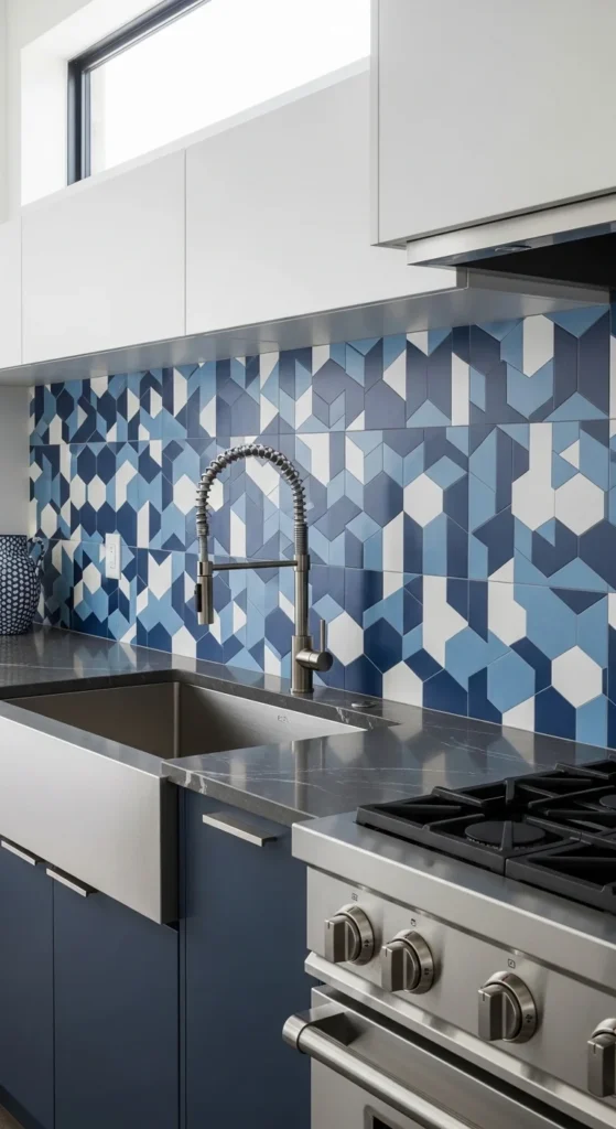 Bold Backsplash Tiles