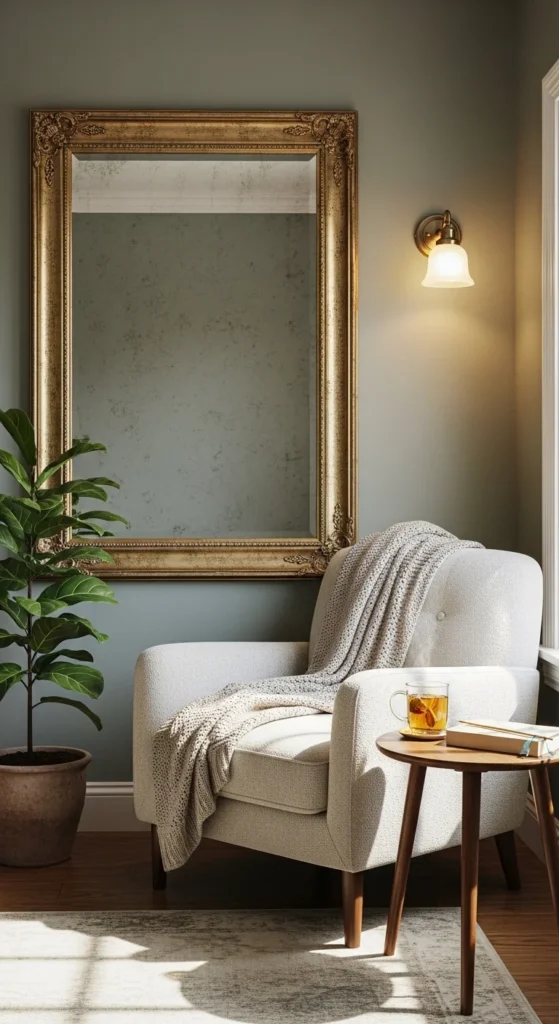 Create a Mirror Accent Corner