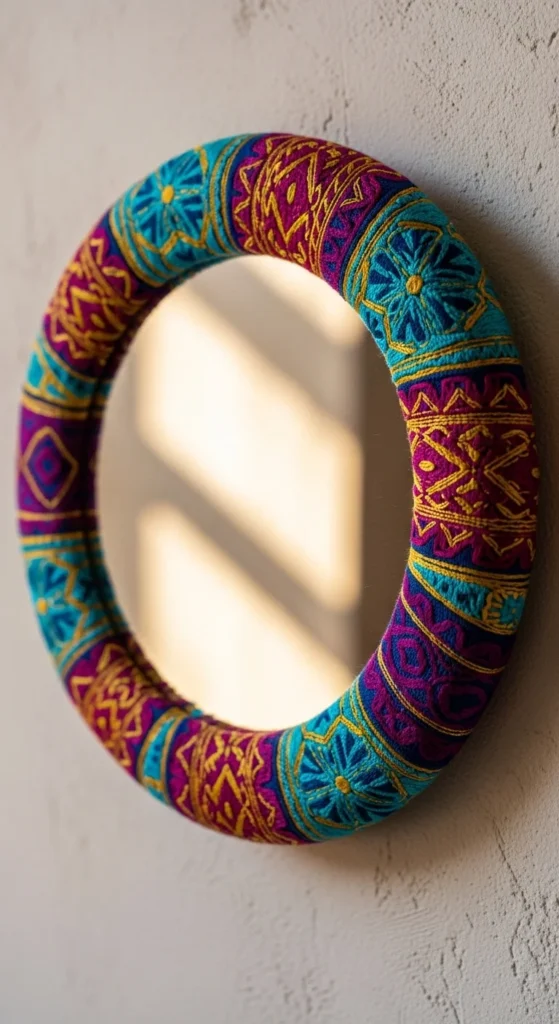 Fabric-Backed Mirrors