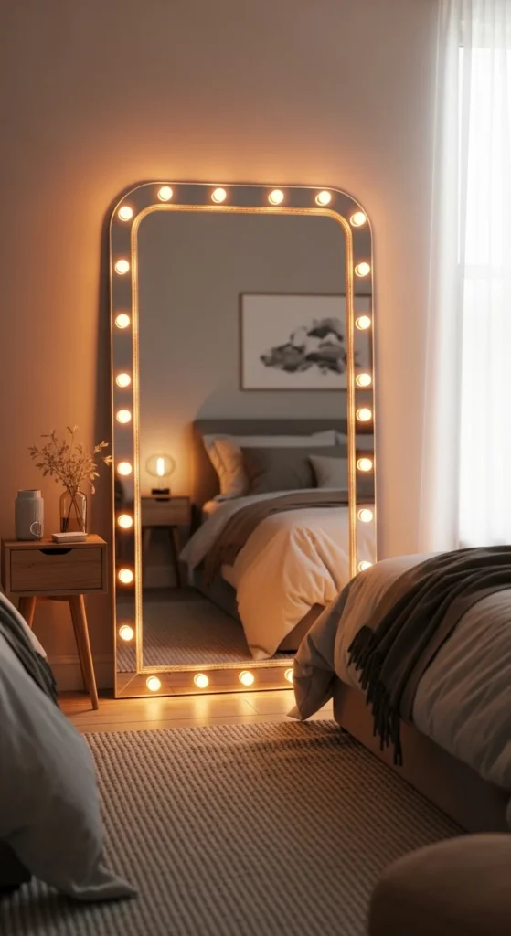Frame Mirrors with LED Lights