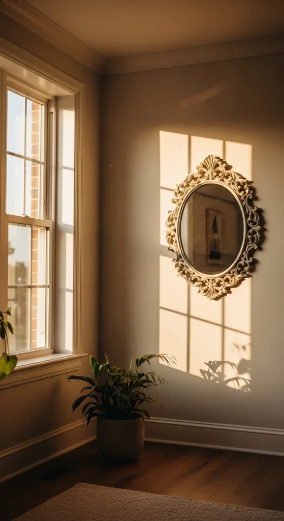 Hang Mirrors Opposite Windows