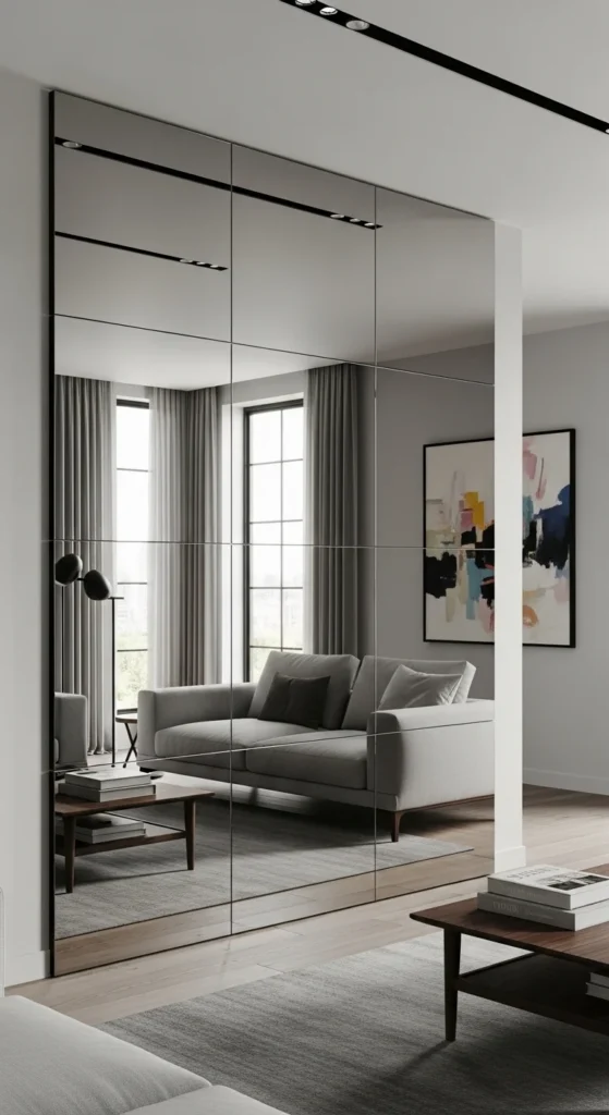 Install Mirror Panels