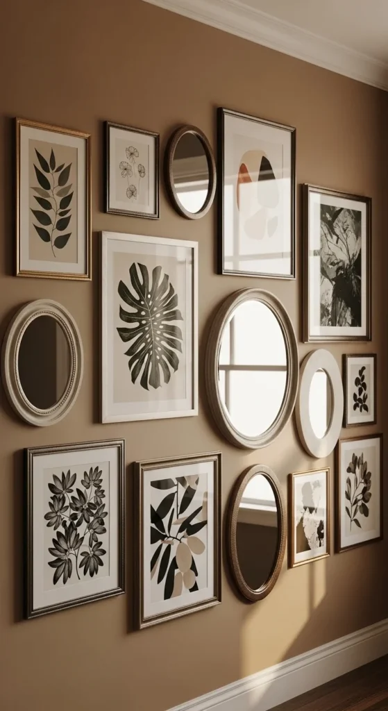 Layer Mirrors Over Art