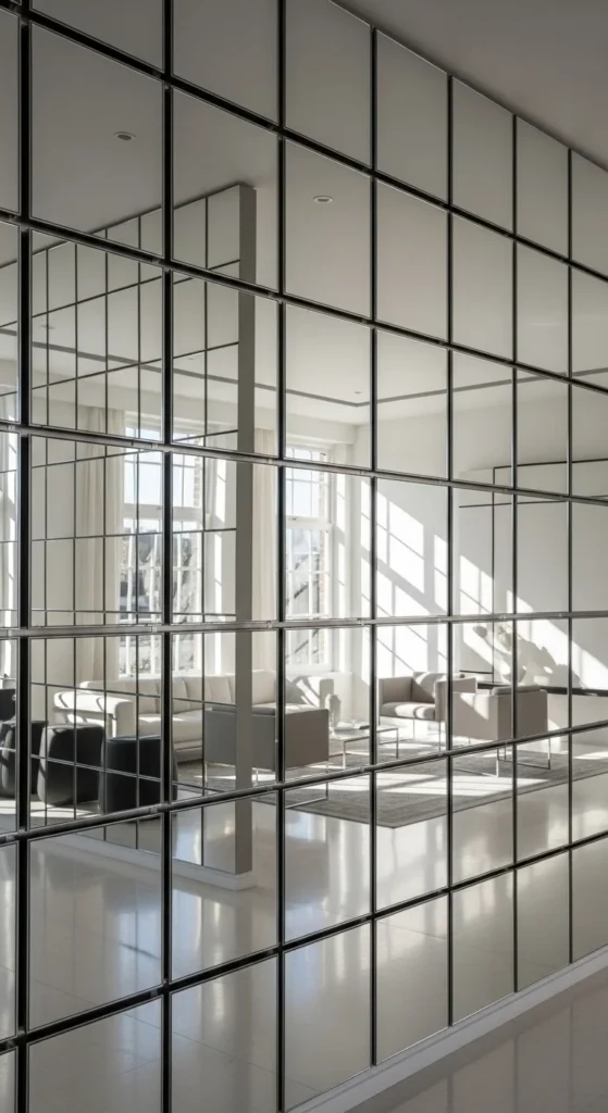 Mirror Panels for a Luxe Look