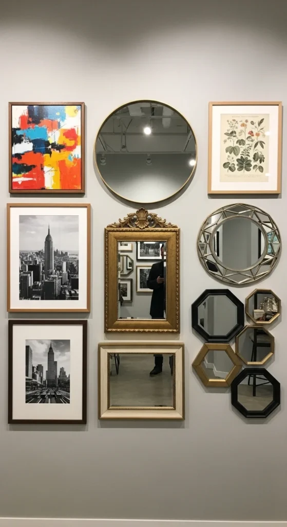 Mix Mirrors with Artwork