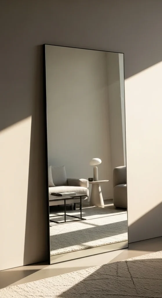 Oversized Statement Mirror for Instant Impact