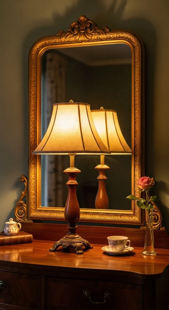 Place Mirrors Behind Lighting