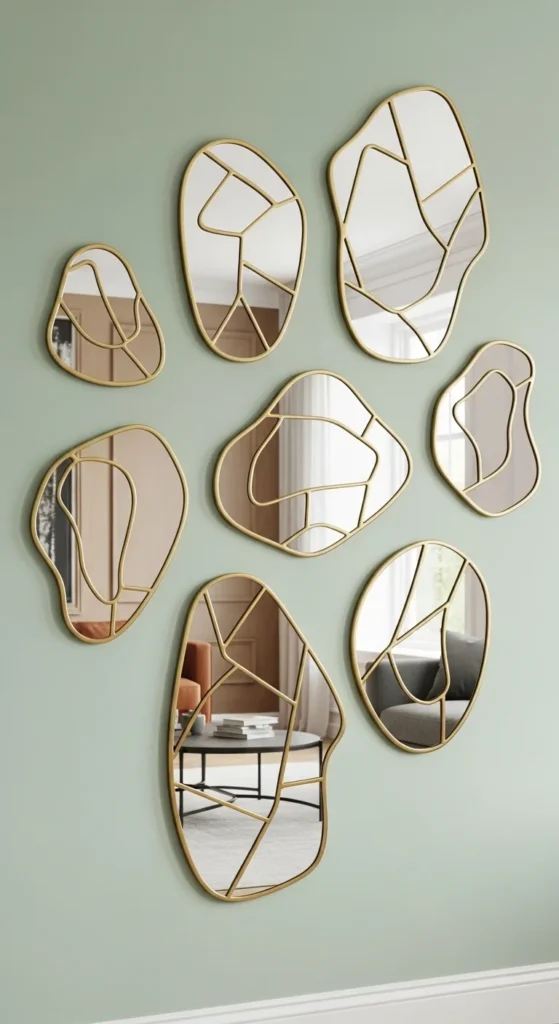 Use Mirrors as Wall Art