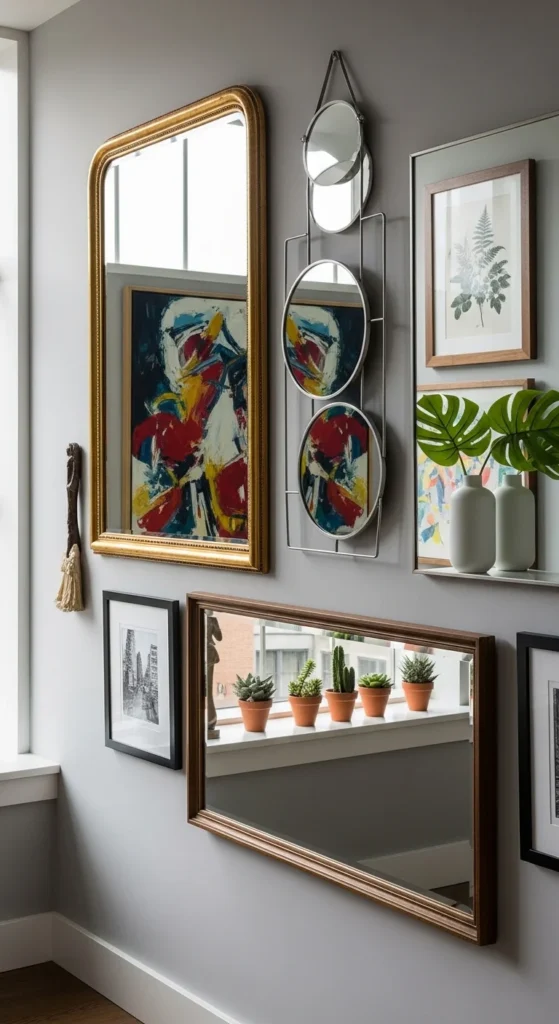 Use Mirrors to Reflect Artwork