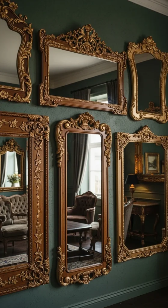 Use Mirrors with Ornate Frames